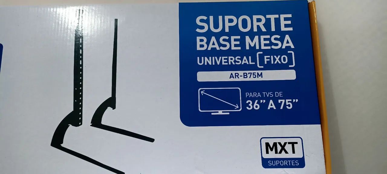 Suporte para TV Base Mesa Universal 36" a 75"  - Foto 3
