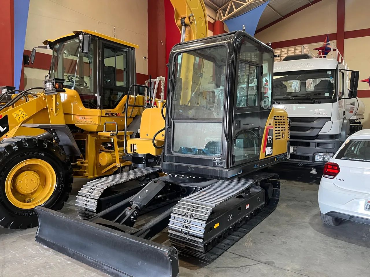 Escavadeira Lovol  FR-80E2, 8 toneladas - Foto 3