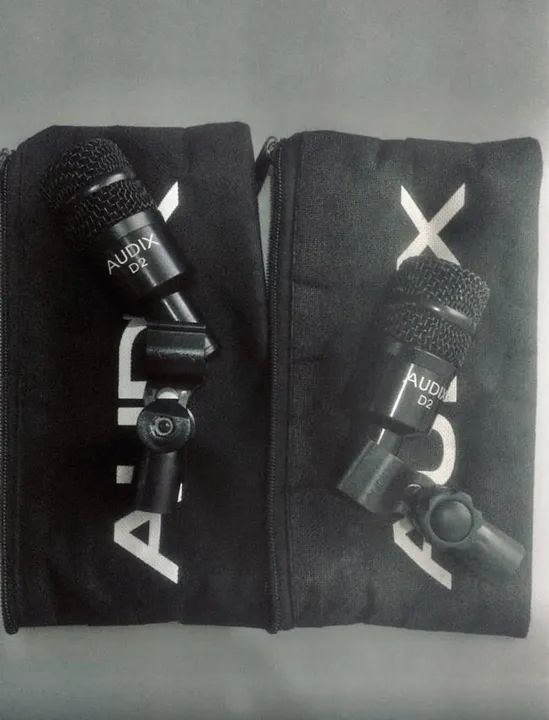 Par de Microfones Audix D2 - Semi-Novos