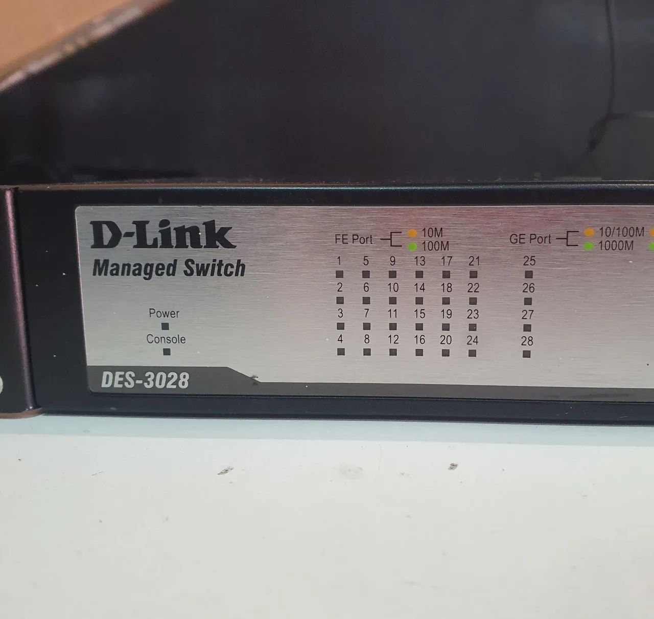 Switch D-link, 28 portas, 4 portas gigabite. - Foto 3