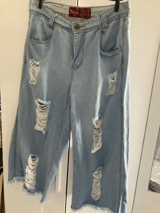 Calça jeans pantacurt 