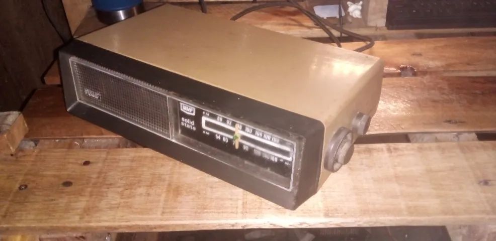 Rádio Relógio Antigo Original Semp Solid State Funcionando vintage colecionador - Foto 2