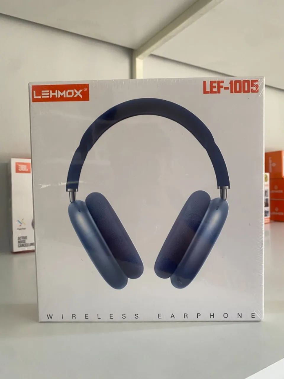 Fone de ouvido Bluetooth, Azul - Foto 2