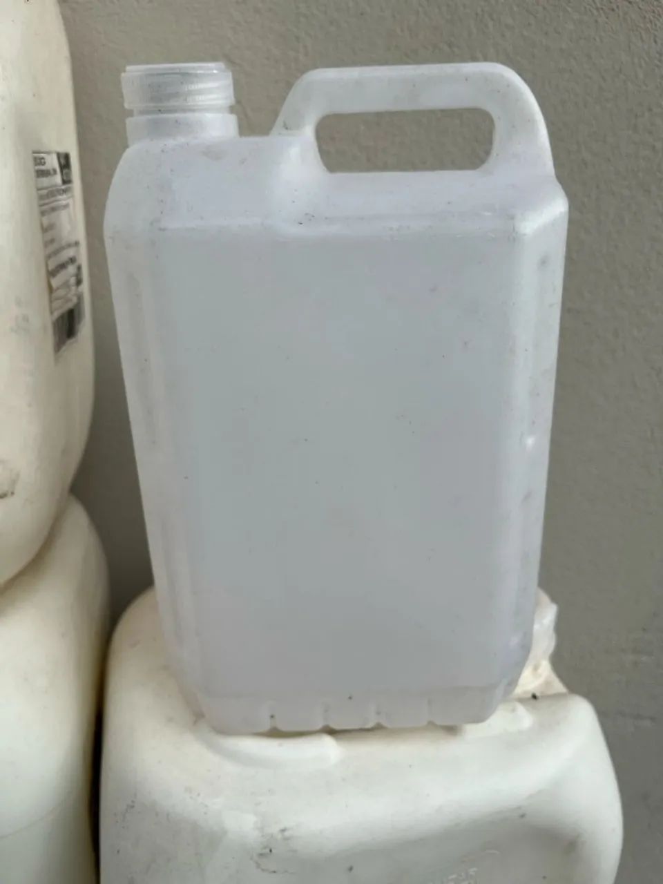  Galão de 5 litros transparente