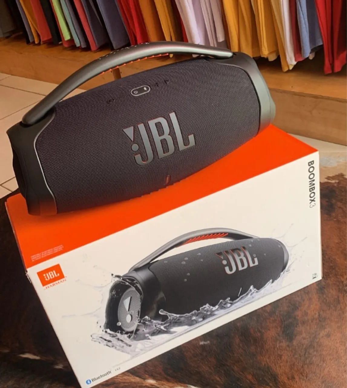 JBL Boombox 3 - Som potente e portátil!