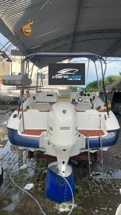 Lancha Hd 5.7 19 pés com motor Yamaha 4T Zero + Banana Boat (Boia inflável) - Foto 8