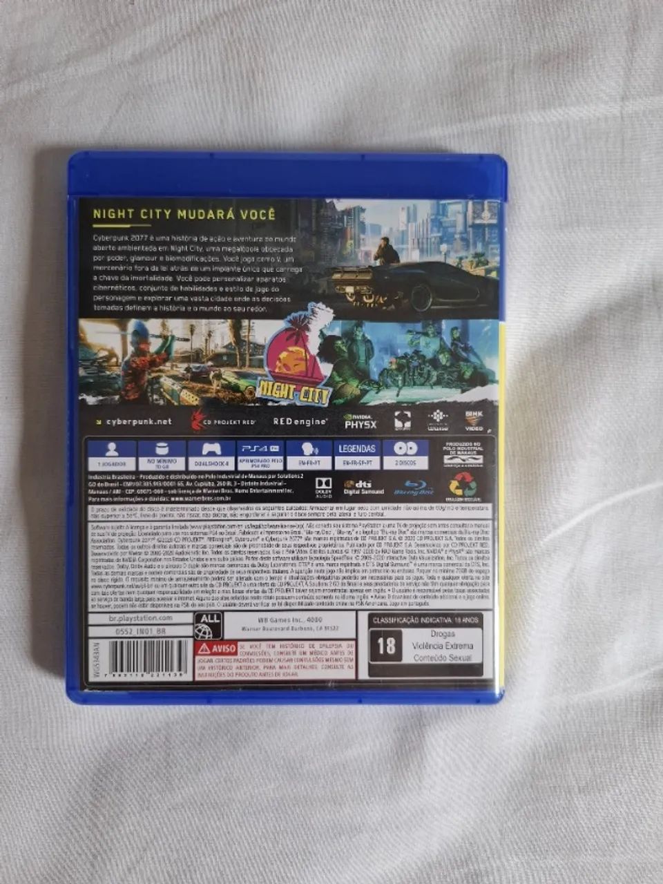 jogo ps4 cyberpunk 2077 - Foto 2