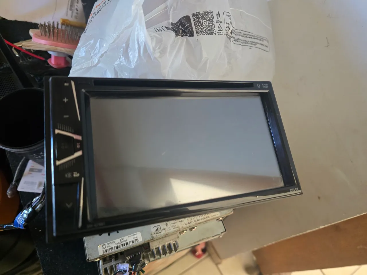 DVD Player Pioneer Carro 7 Polegadas