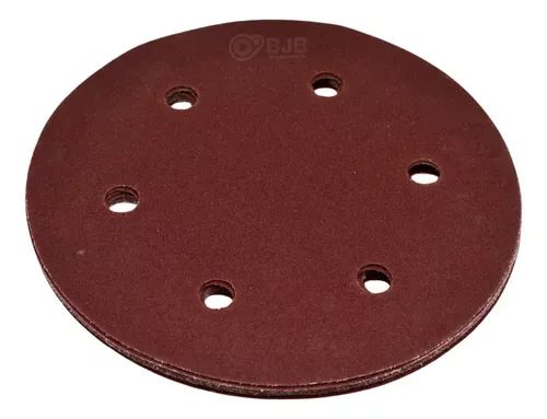 KIT COM 10 LIXAS 225MM GRÃO 80 PARA LIXADEIRA GIRAFA DE TETO - Foto 4
