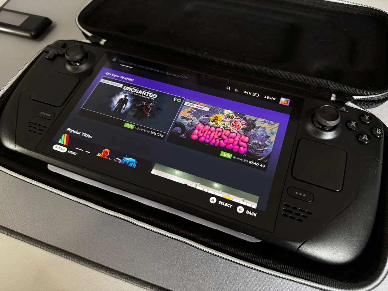 Steam Deck OLED 1TB - Consoles de Vídeo Game - Sul (Águas Claras