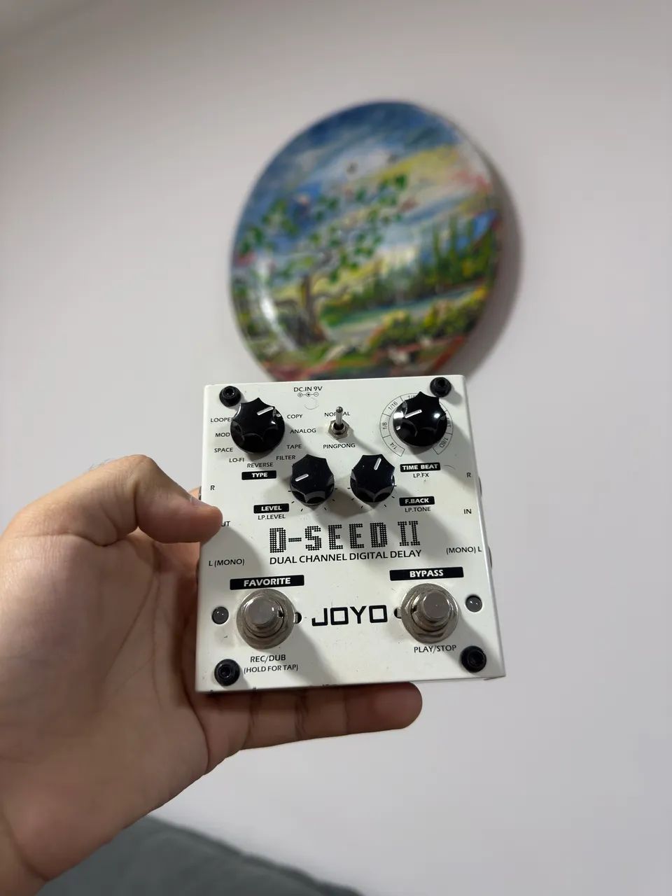 Pedal Joyo D-Seed 2 (delay ótimo)