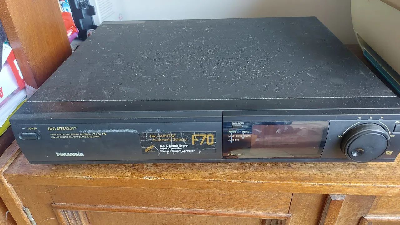 Videocassete Panasonic NV-F70