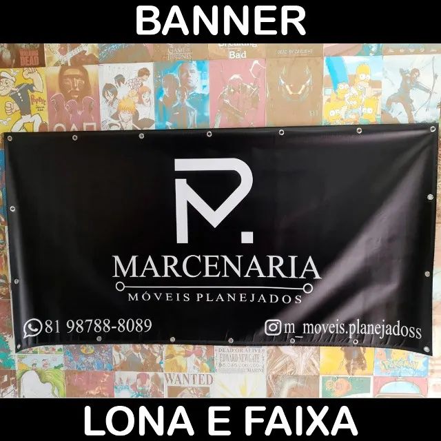 Banner, Lona e Faixa