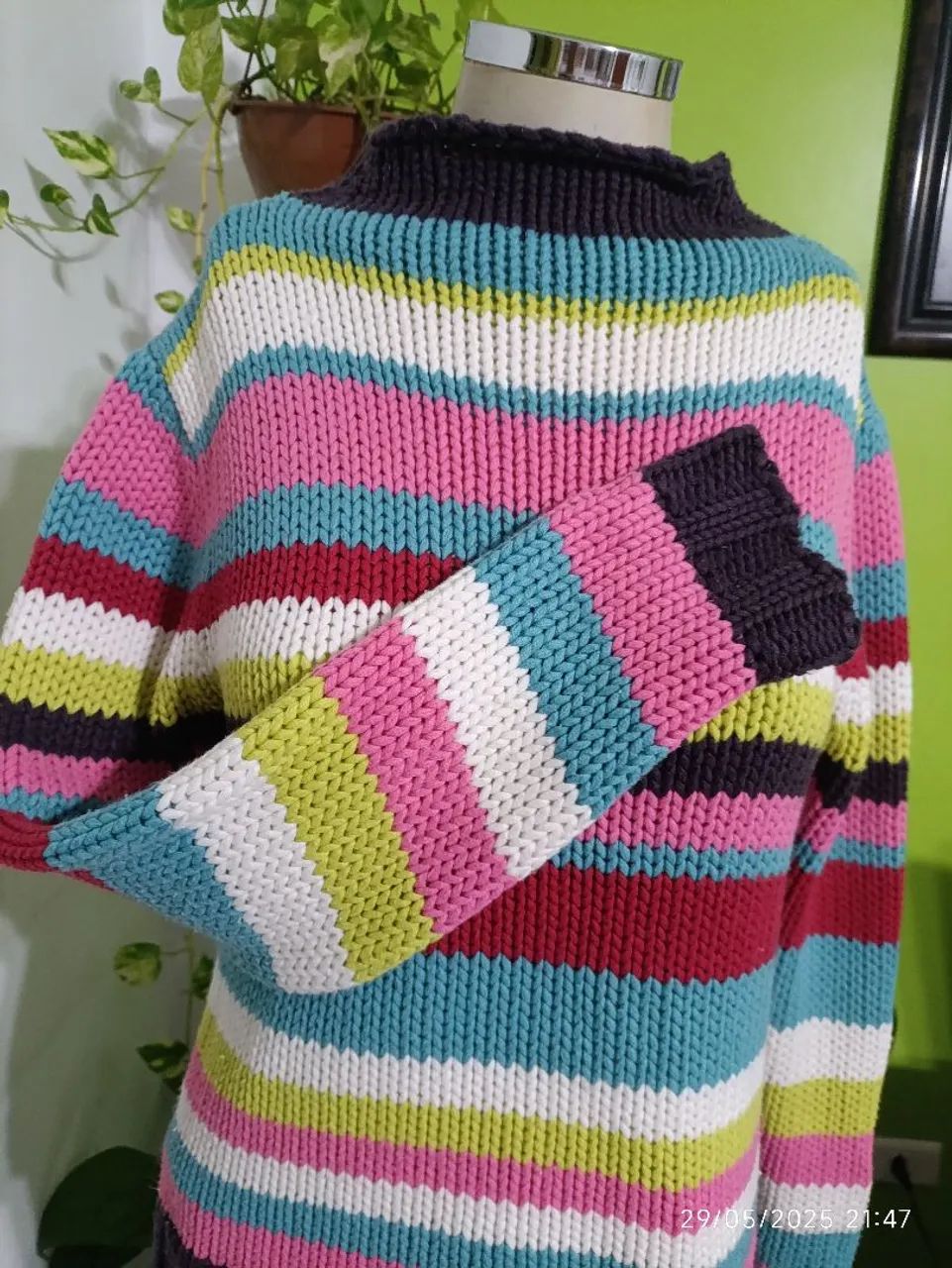 Suéter Colorido em Tricot - importado - C&A. - Foto 5