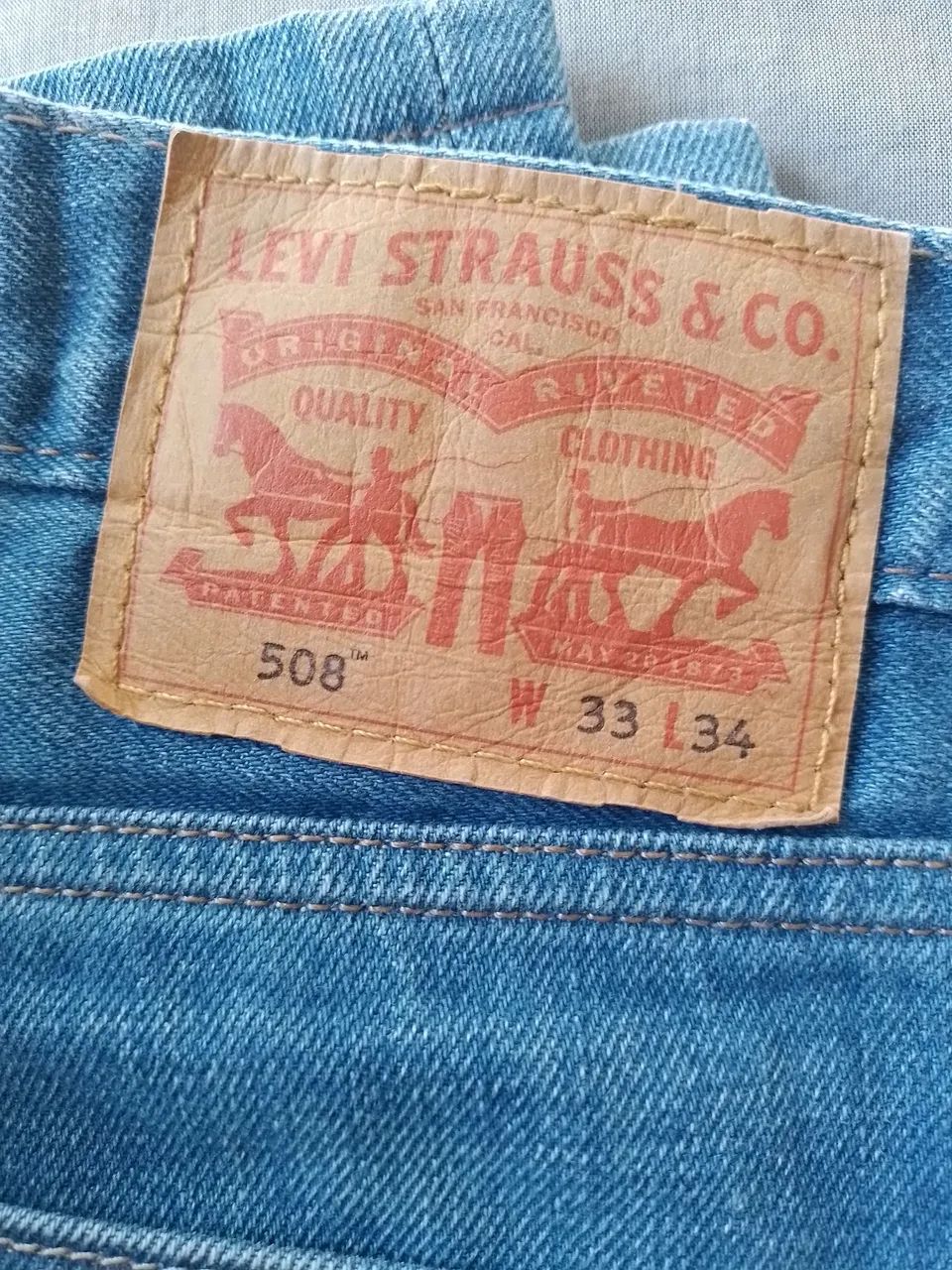 2 Calças Jeans Levi's Original 505/508 - Foto 5