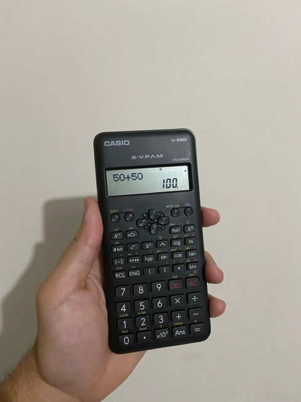 Calculadora Científica Casio FX-82MS 2nd edition