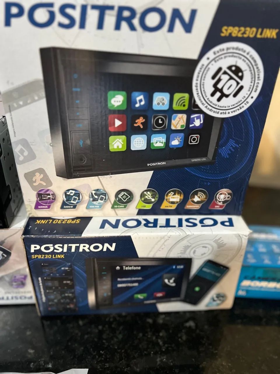 Som automotivo Positron SP8230 Link Android