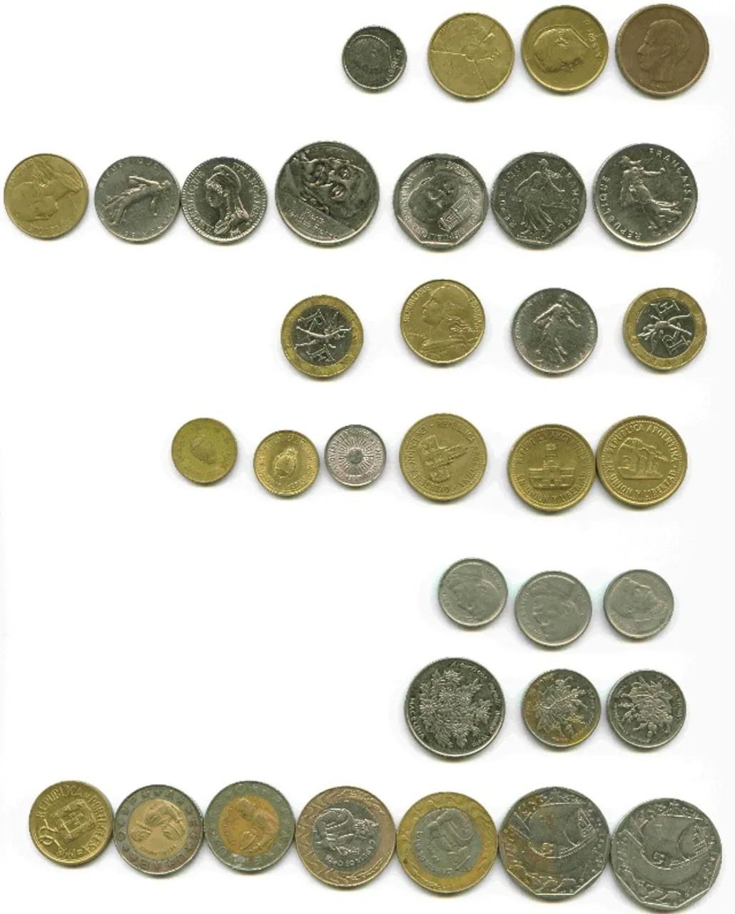Vendo moedas de varios paises !!! Imperdivel. - Foto 4