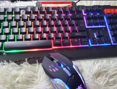 teclado e mouse gamer  - Foto 5