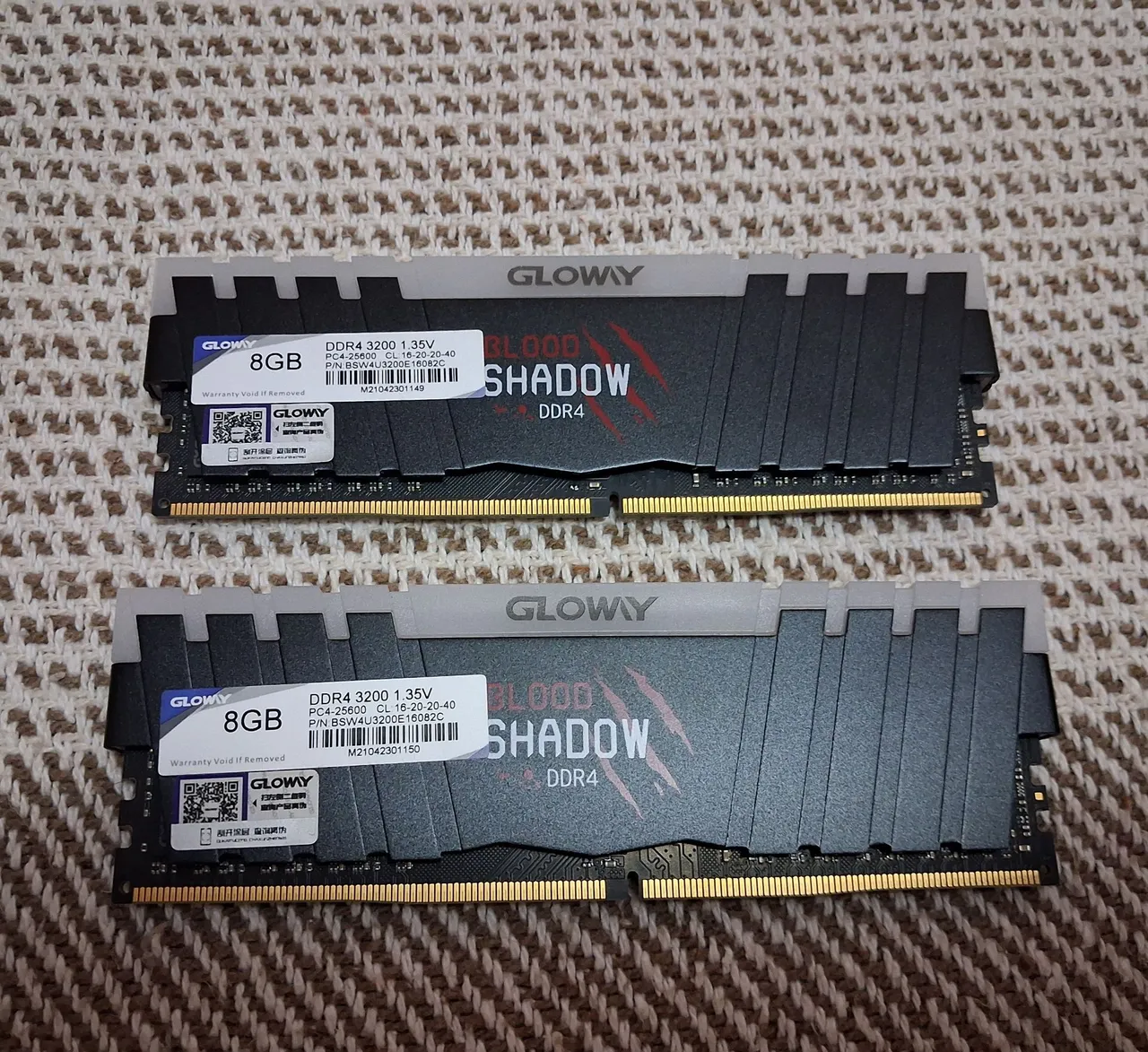 Kit Memória Ram Gloway 16gb 3200Mhz RGB