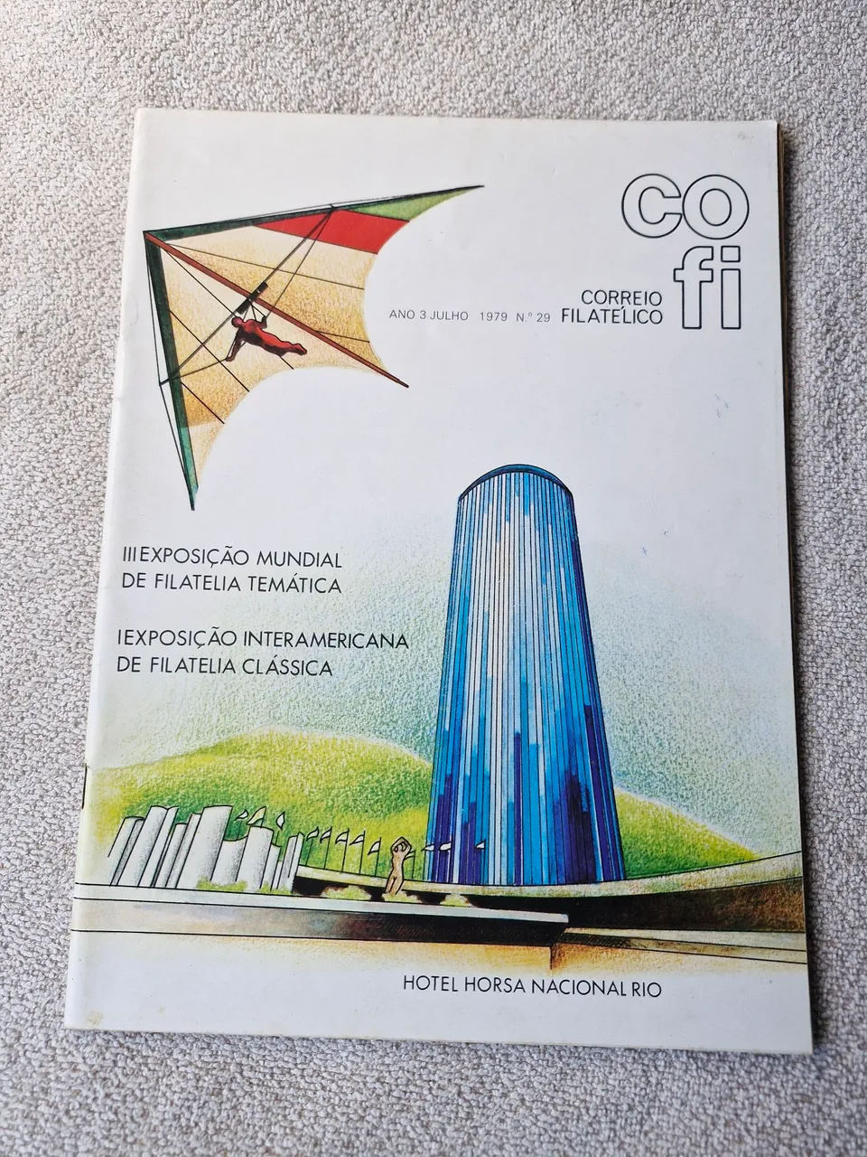 Revista Correio Filatélico - Julho 1979