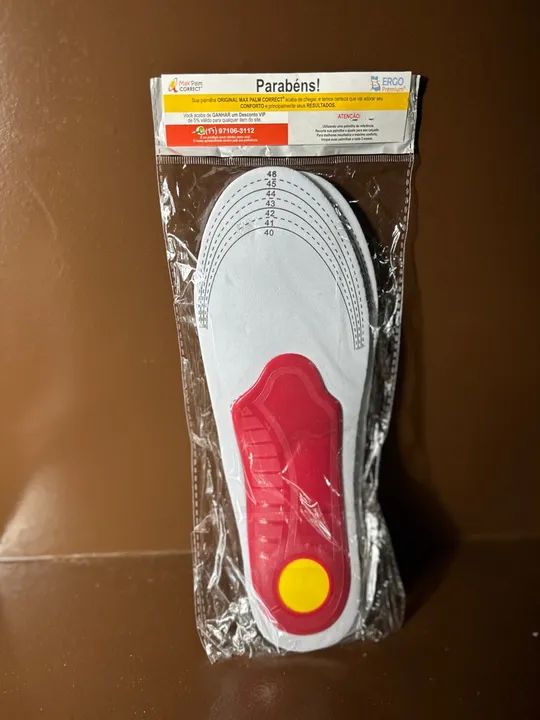 Palmilhas Max Palm Correct - Original - Foto 5