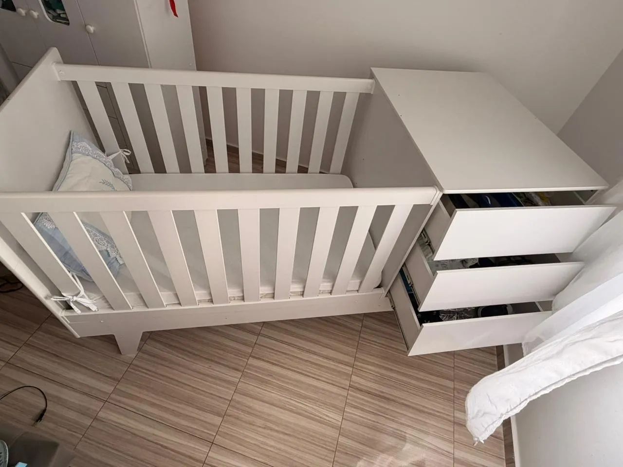 Berço Americano de madeira - Foto 6