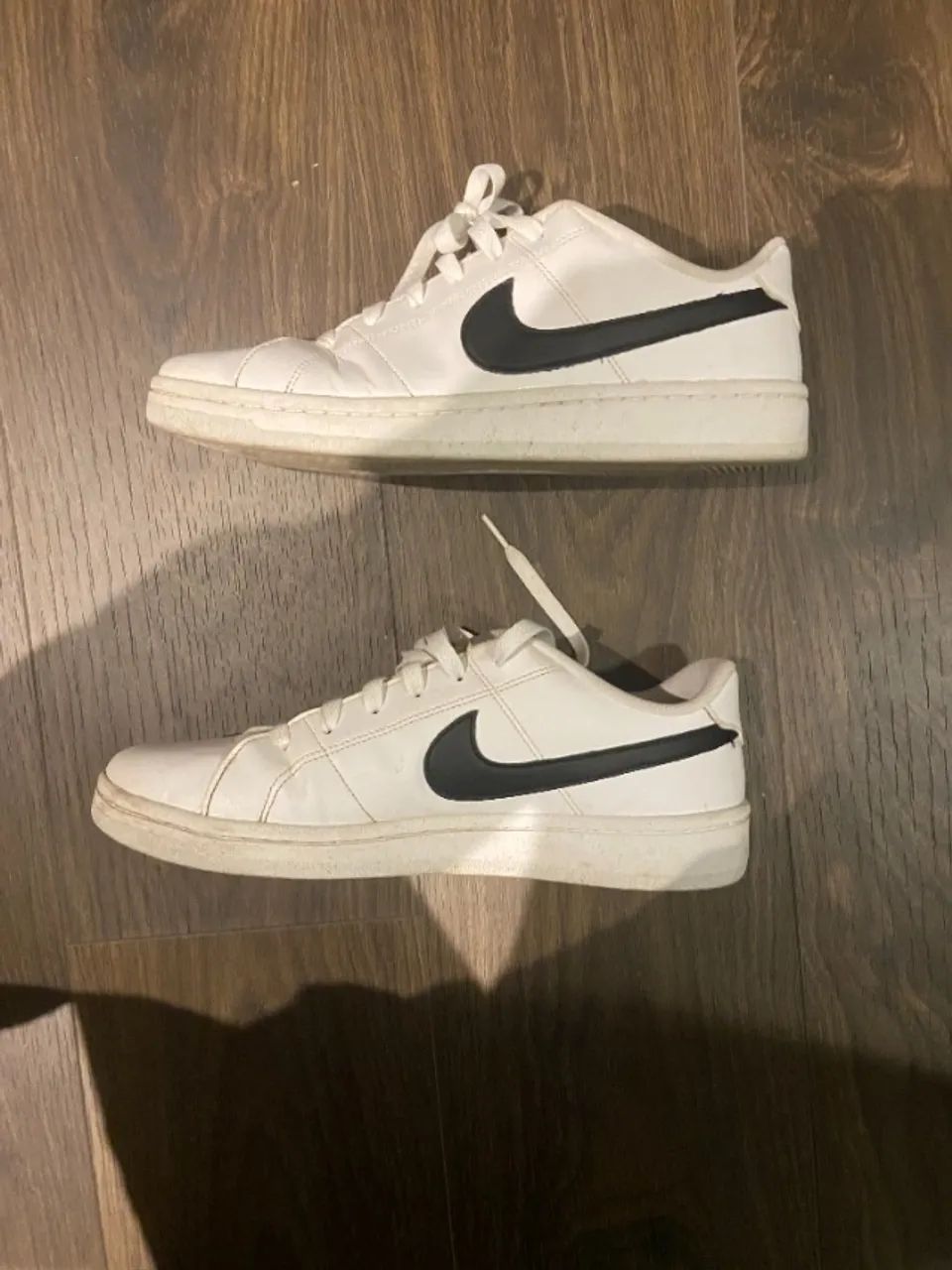 Tênis Nike Court Royale 2 Branco C/Preto Unissex Tamanho 41 - Foto 2