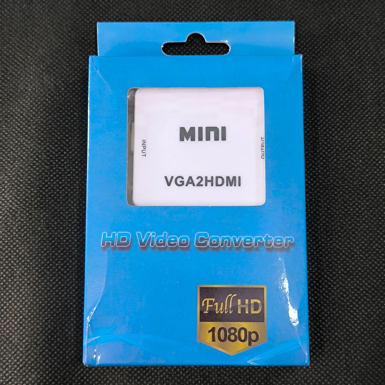 Conversor VGA para HDMI Full HD 1080p
