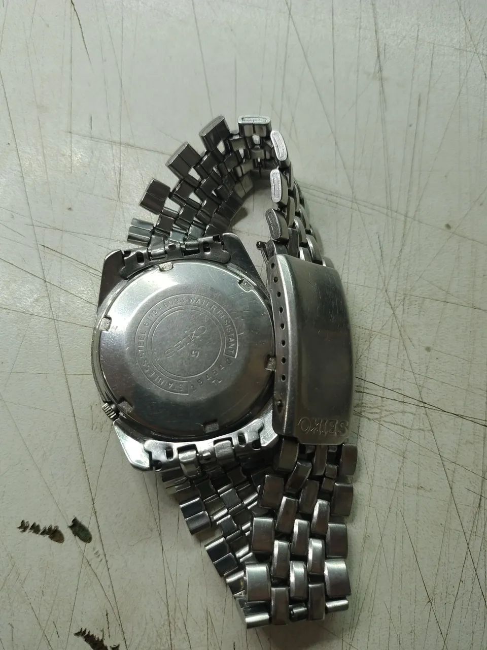 Relógio Seiko 6119 Branco  - Foto 2