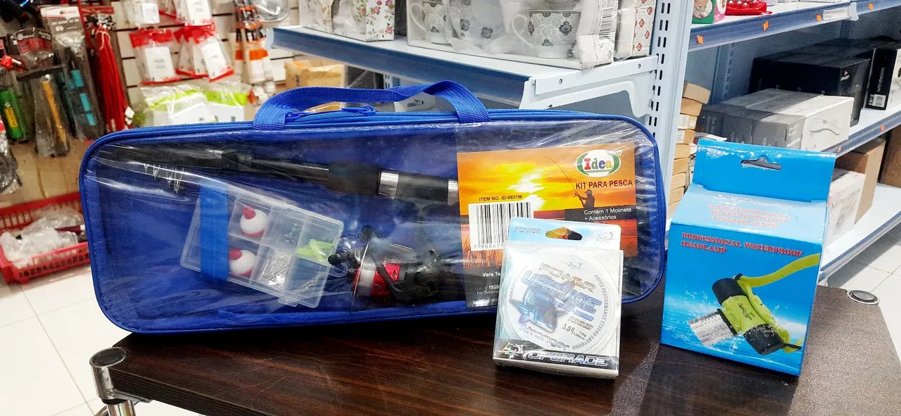 Kit de Pesca Completo - Ideal para Iniciantes