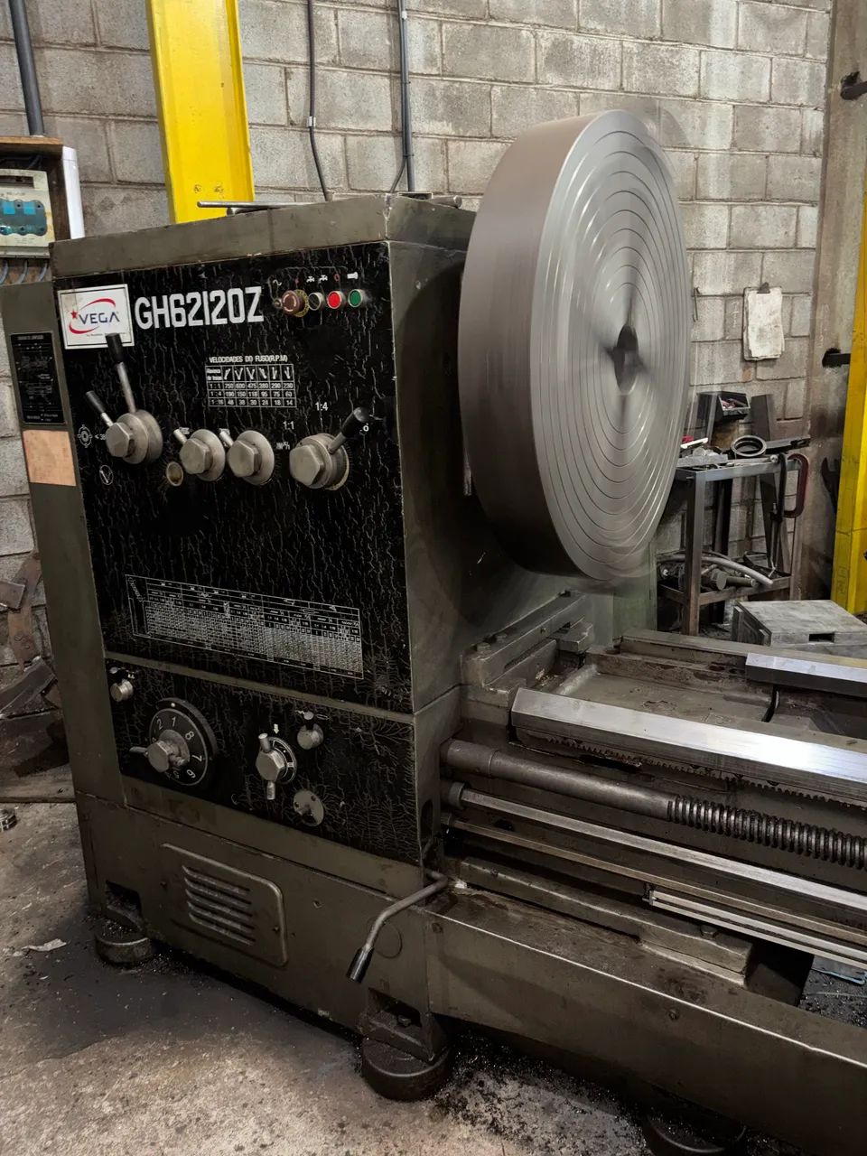 Torno mecânico 1200x2000 - Foto 5