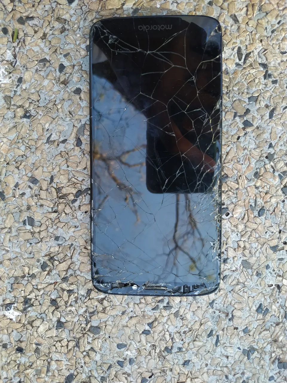 Tela Motorola Danificada - Peça para Reparo