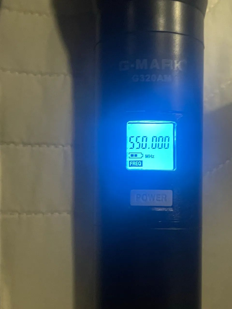 Microfone sem fio duplo UHF profissional  - Foto 3