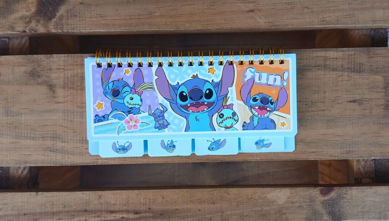 Cadernos Stitch - Diversos modelos (Fun, Cheers, Good) - Foto 2