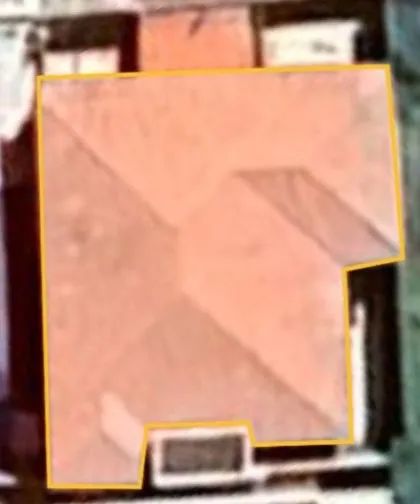 Telhado colonial 230 metros 