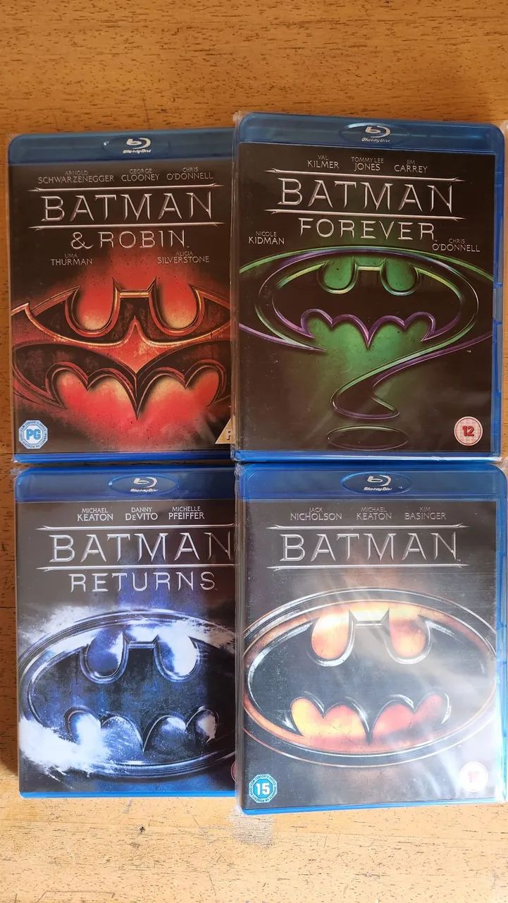 Coleção Batman em Blu-Ray