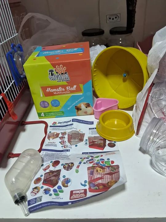 Gaiola para Hamster 3 Andares - Foto 3