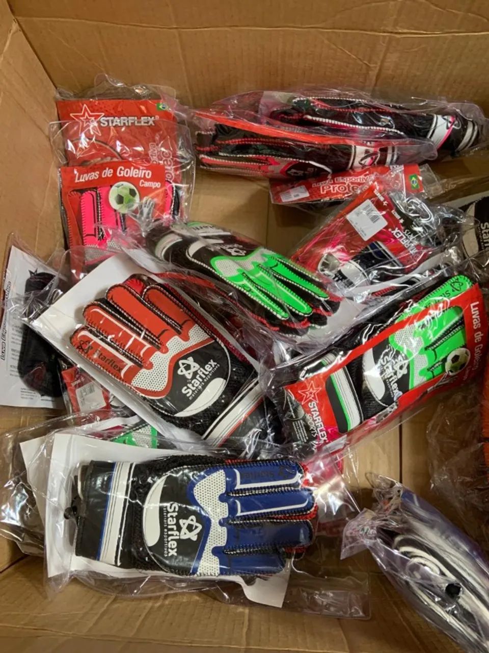 Luva de goleiro de futebol adulto