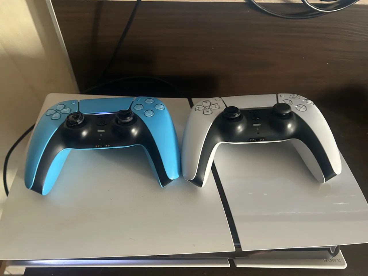 Playstation 5 com 2 controles (troco por pc gamer) dependendo dou volta - Foto 4