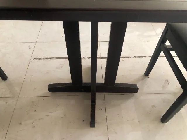 JOGO DE MESA E CADEIRA FRANCO & BACHOT - Foto 4