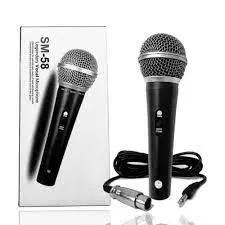 Microfone profissional SM58 com fio-frete grátis jp