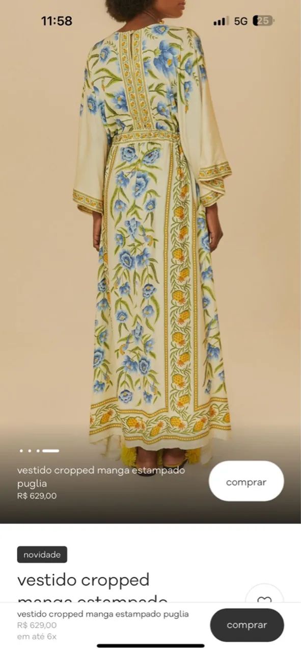 Vestido FARM - Foto 2