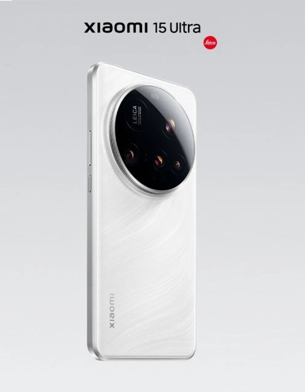 Xiaomi 15 Ultra ホワイト 16/512gb Global Produtos com até 15 OFF no PIX KaBuM