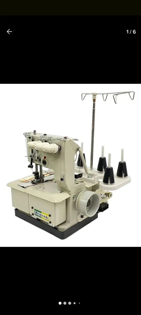 Vendo máquina de costura Galoneira Bracop semi-nova  - Foto 2