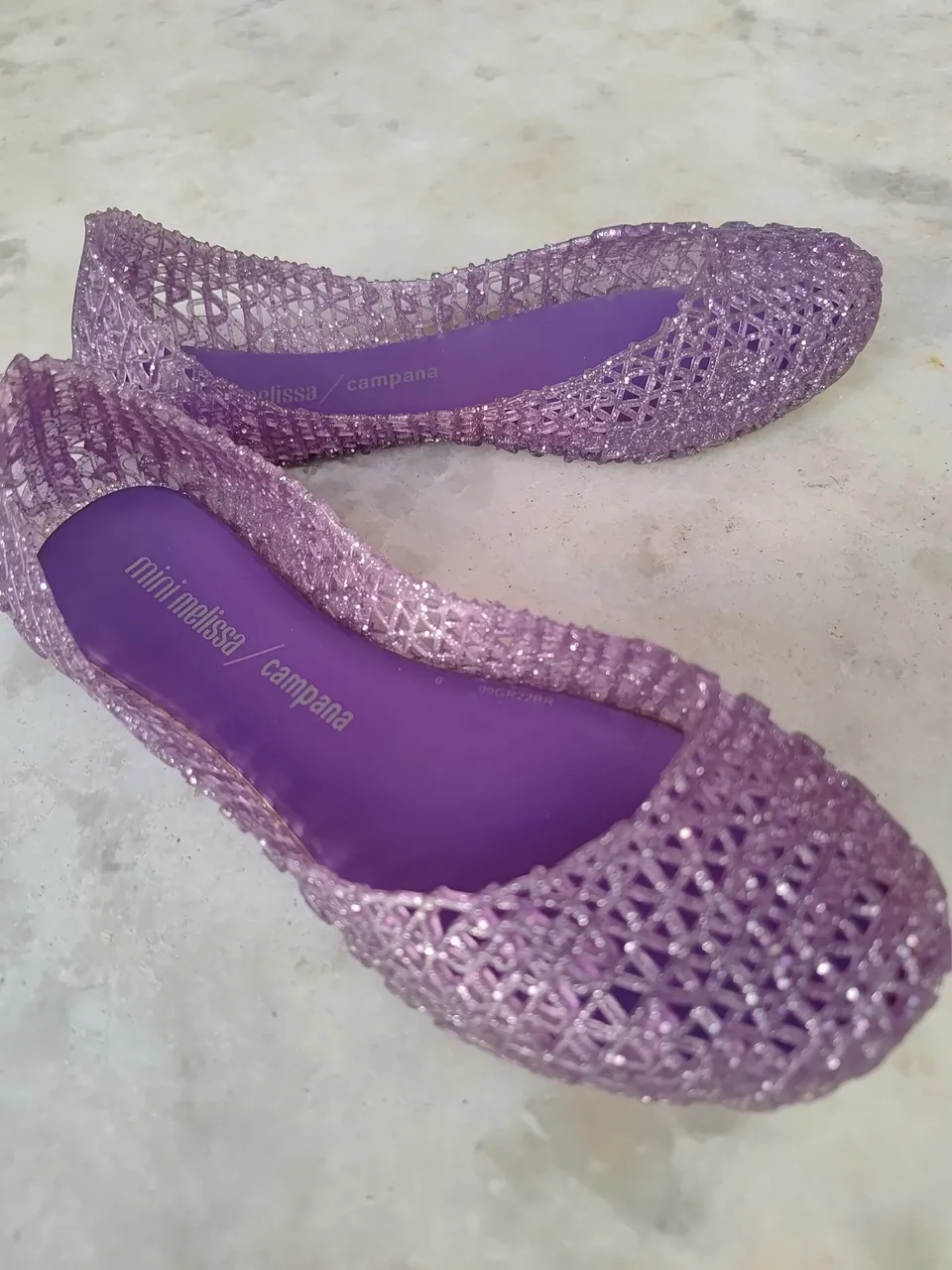 Sapatilha Melissa Campana Roxo