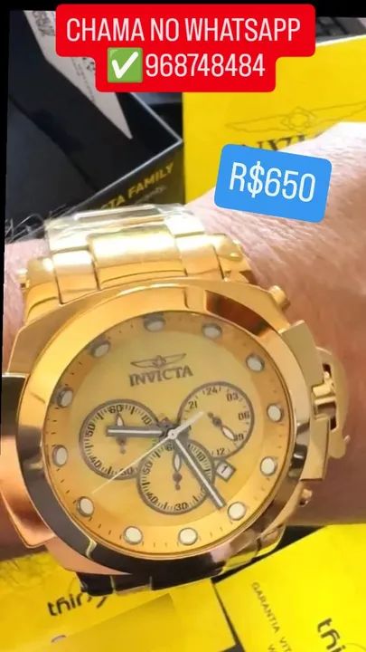 Relógio INVICTA COALITION FORCES CRONOGRAPH 2025 - Foto 2