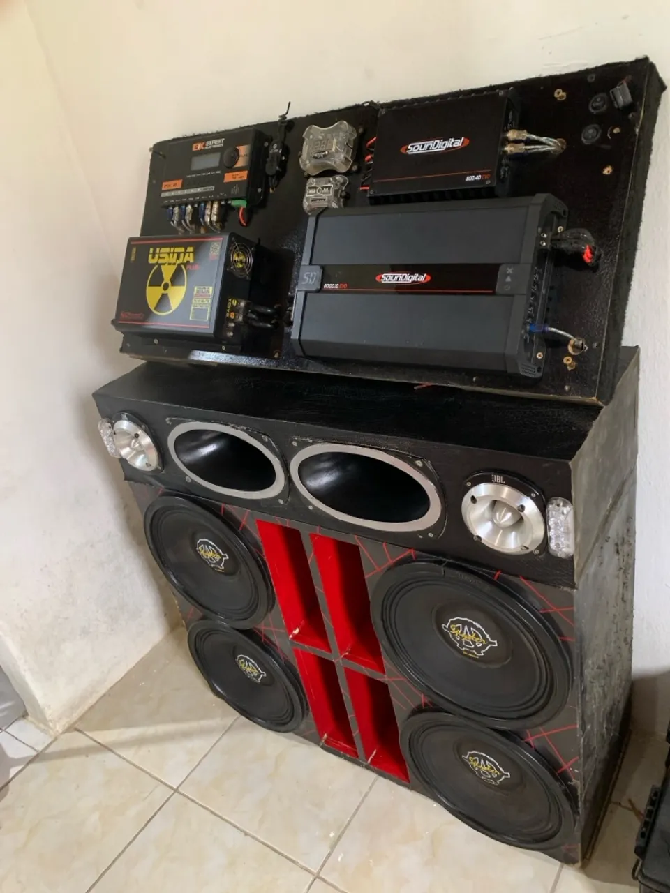 Som automotivo completo