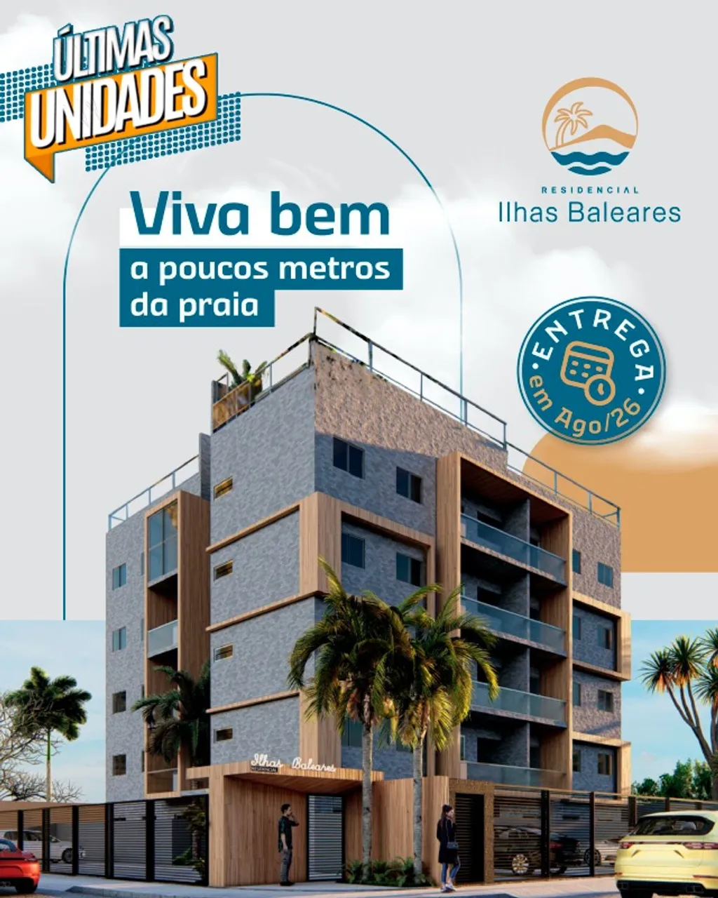 ÚLTIMAS UNIDADES - PRAIA DO POÇO - CABEDELO - 76 m2 por 346 mil