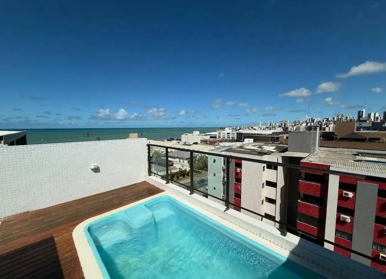 Valor de Super OPORTUNIDADE! Cobertura 97m2/3Qts MOBILIADA para VENDA - Praia do Bessa - J